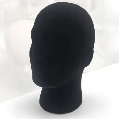 $6.73 • Buy Practical Male Foam Mannequin Head Model Hat Wig Glasses Display Stand Rack #SF