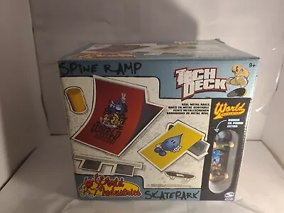 Tech Deck Spine Ramp Skate Park World Industries Rare Only One For Sale On Ebay! • $150