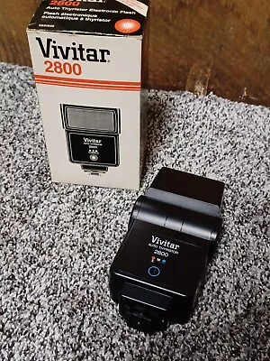 Vintage Vivitar 2800 Flash In Original Box • $9.95