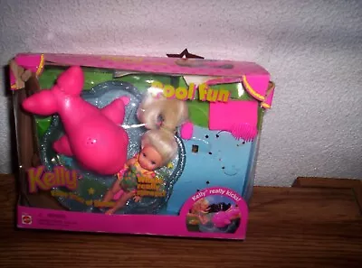 Kelly Baby Sister Of Barbie Pool Fun 1996 Mattel #17052 Playset New • $21.90