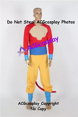 Dragon Ball Super Saiyan 4 Goku Cosplay Costume Acgcosplay Include Long Tail • $85.99