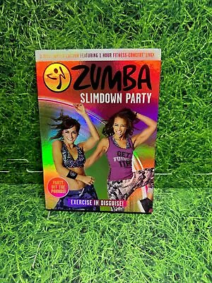 Zumba Slimdown Party (2 Disc Limited Edition) [DVD] - DVD  Fast Shipping • £7.70