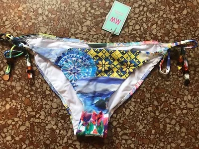 MW By Matthew Williamson Postcard Bikini Bottoms Only 14  16   BNWT £22 • £7.49