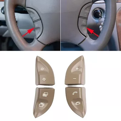 Steering Wheel Control Button Switch Cover For Mercedes W220 W215 Beige Part • $25.85