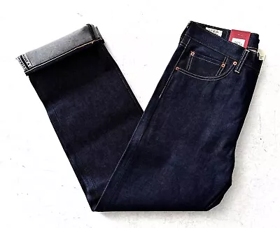 Levi's Levis Nwt Mens 150th 501 Selvedge Raw Shrink To Fit Denim Jeans 005013429 • $119.99