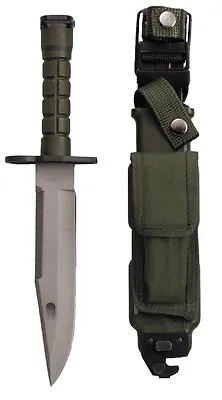 G.I. Type M-9 Knife With  Sheath Olive Drab 2134 Rothco • $159.64