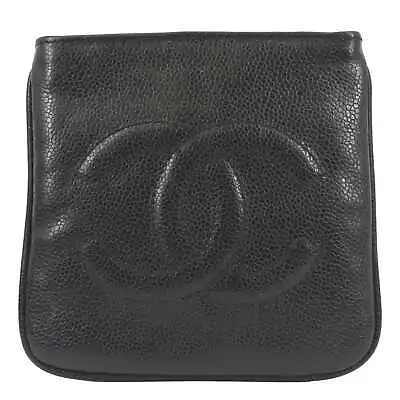 CHANEL Vintage Timeless Caviar Leather Belt Bag Black • $1345.50