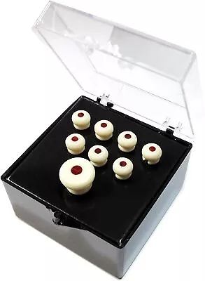 Martin Bridge And End Pin Set White With Tortoise Inlay 18APP60 • $19.99
