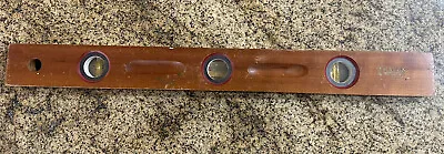 Vintage Wooden Level Mays Bros. Tool Port Austin Minnesota USA • $20