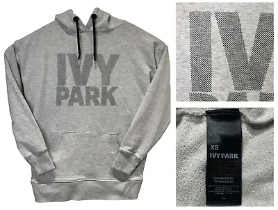 £64.24 • Buy IVY PARK BEYONCE OVERSIZED Womens Dot Logo Gray Hoodie Sweatshirt XS NWOT (RARE)