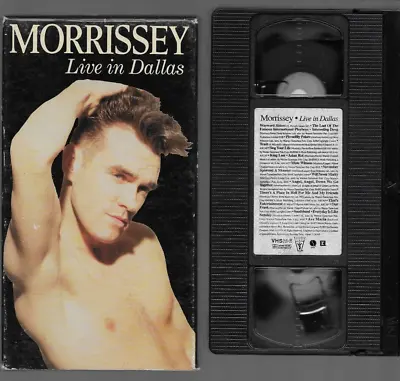 (The Smiths)Morrissey – Live In Dallas VHS Tape - 1992 • $6