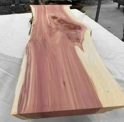 Eastern Red Cedar Live Edge Slab Kiln Dried And Planed | Various Sizes • $99.99