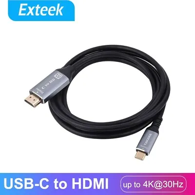$21.95 • Buy USB C To HDMI USB 3.1 Type C Male To HDMI Male 4K UHD Cable Samsung Macbook Pro