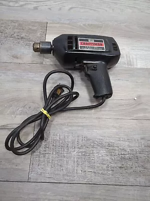 Craftsman 3/8  Variable Speed Reversible Corded Drill 315.10010 Tested • $15.99