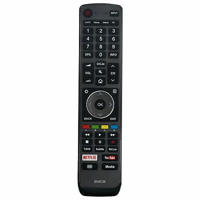 EN3C39 Replace Remote Control For HISENSE TV 55M7030UWG 65N8700UWG 50N7 55P7 • $13.26