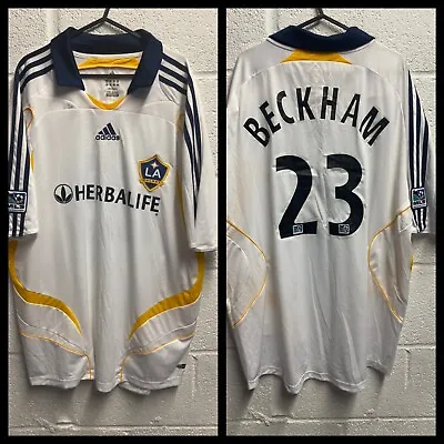 £50 • Buy Genuine 07/08 LA Galaxy Home Shirt (Beckham)