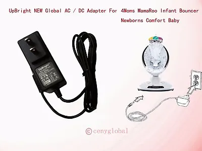 AC Adapter For 4Moms MamaRoo Insert Plush Infant Bouncer Newborns Comfort Baby • $9.99