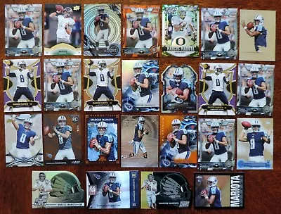 Marcus Mariota Lot Of (25) Premium Rookie Cards (20 Diff) - Commanders - Nm-mint • $19.50