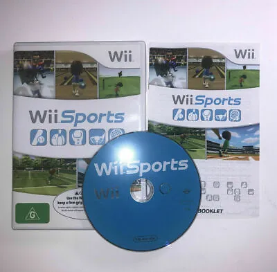 Mint Disc Nintendo Wii Sports Wii U Comp. - Inc Manual • $11.92