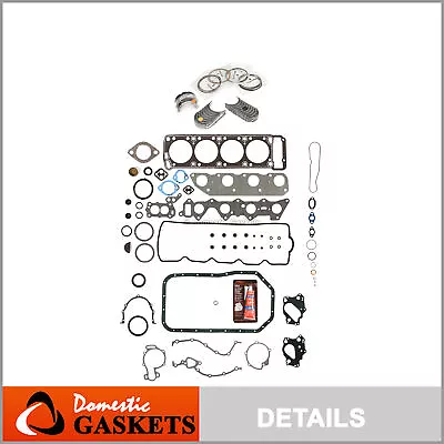 Engine Re-Ring Kit Fit 85-89 Chrysler Dodge Mazda 2.6L SOHC • $190.85