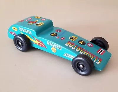 Vintage Boy Scouts Of America Pine Wood Derby Built Race Car. [FR] • $17.99