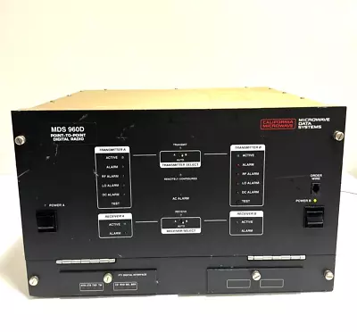 California Microwave Data Systems MDS 960D Point-To-Point Digital Radio • $279.95