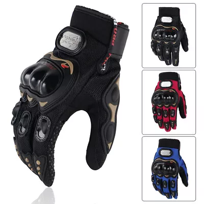 Motorcycle Gloves Protective Guantes Moto Full Finger Motocross Gloves Man Women • $10.48