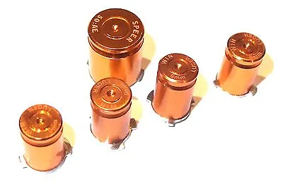 $8.51 • Buy Xbox 360 Metal Controller Bullet Luger ABXY Speer Guide Buttons Copper Colour UK
