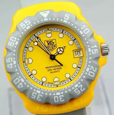 [MINT] TAG Heuer Formula 1 Yellow 382.513/1 Men's Watch Quartz From JAPAN • $360