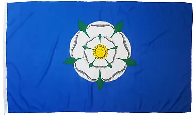 Yorkshire County Flag Rose York Mod Sewn Woven Polyester Stitched Embroidered • £22