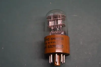 JAN CAHG 6H6WGT Chatham Audio Radio Receiver Rectifier  Vacuum Tube Tested • $20.99