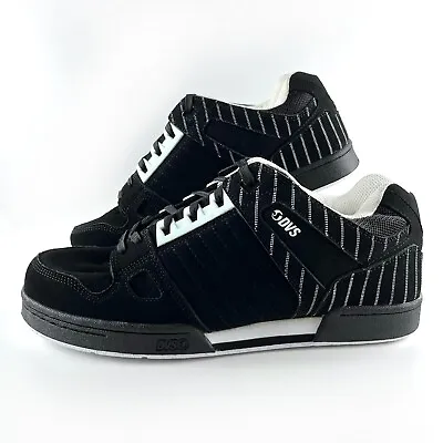 $115 • Buy DVS Celsius Skate Shoe Black/White Stripes DVF0000233 Mens US 12