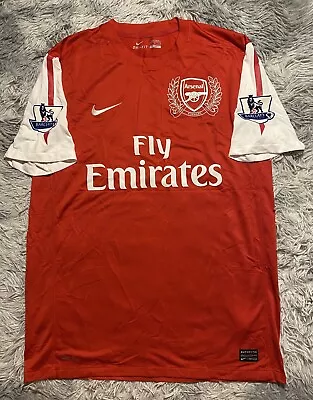 FC ARSENAL 2011/12  English League Match Issue Signed Jersey Van Persi 10 • $399.11