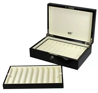 MONTBLANC Wooden Collectors Box - 20 Pen Capacity NEW / SEALED ! • $2000
