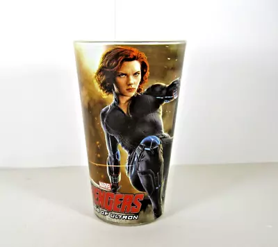 Marvel Avengers: Age Of Ultron Black Widow Scarlett Johansson 16 Oz. Glass • $12.95