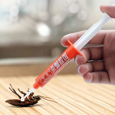 Cockroach Killer Gel Syringe 100% Effective Against Cockroaches 10g UK SELLER • £7.85