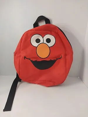 Rare HTF Sesame Street Elmo Face Backpack Back To School RN #115665 • $21.25