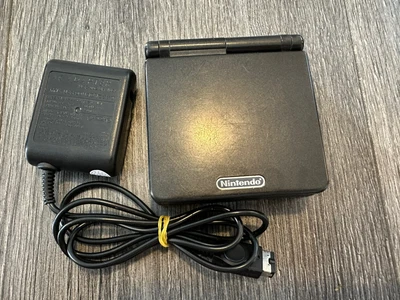$125 • Buy Nintendo Game Boy Advance SP Handheld Console - Onyx Black AGS-001