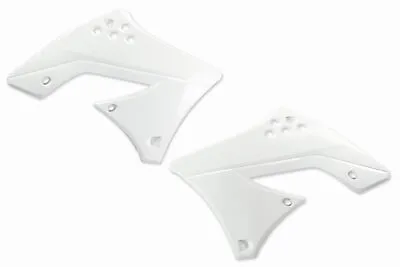 Polisport White Radiator Shroud Set For KX250F • $59.95