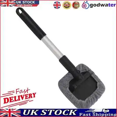 £8.66 • Buy Microfiber Car Window Cleaner Cleaning Brush Telescopic Auto Windshield Wiper UK