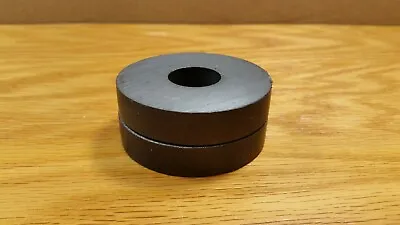 2 Rare Earth Industrial Strength Military Grade Ferrite Round Magnets 2 1/2   • $25