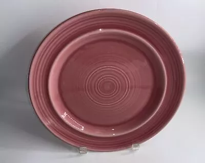 Vintage Metlox Colorstax Pink Rose 10-3/4” Dinner Plate USA • $15