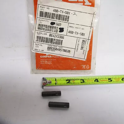 Apex 480-tx-50x 5/16  T50 Torx Insert Bit 2pk • $10