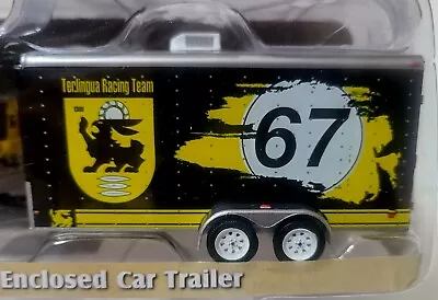 Greenlight 1/64 2015 Ford F-150 & Enclosed Car Trailer * Terlingua Racing Team • $19.99