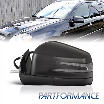 Black Left Driver Side Mirror For Mercedes Ml Class Gl Class 2011 2012 • $99.99