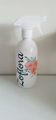 £8.99 • Buy Personalised Zoflora/cleaning 500ml Spray Bottle. Mrs Hinch Inspired 