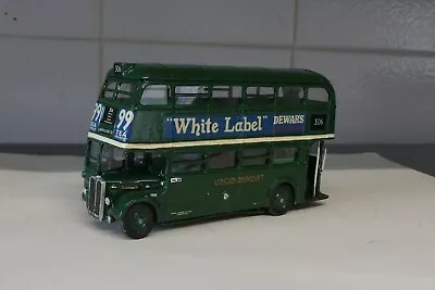 Varney White Metal Kit Of A Green London Transport RT Bus   1/76 Scale • £14.95