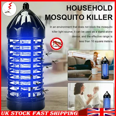 £10.89 • Buy 🔥Electric Insect Mosquito Fly Killer Bug Zapper UV Indoor Pest Catcher Trap UK.