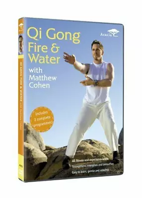 Qi Gong Fire & Water DVD Exercise & Fitness (2007) Matthew Cohen Amazing Value • £7.99