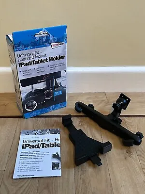 Universal Fit Headrest Mount IPad & Tablet Holder Streetwize Accessories • £5